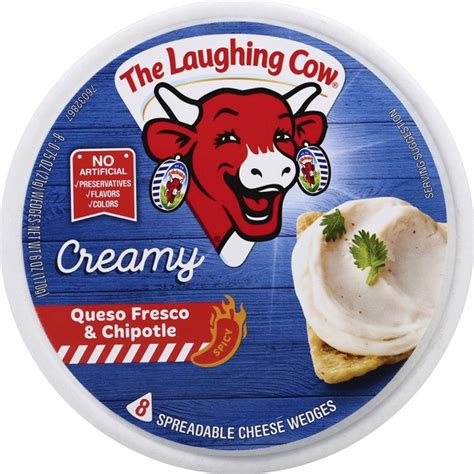 The Laughing Cow Creamy Queso Fresco And Chipotle Spicy Spreadable Cheese