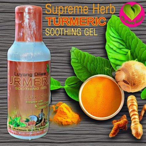 Unlock The Power Of Nature Supreme Herb Turmeric Soothing Gel Max Strength Your Ultimate Pain