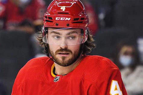 Calgary Flames Rasmus Andersson Is Ok After Being Struck By Vehicle