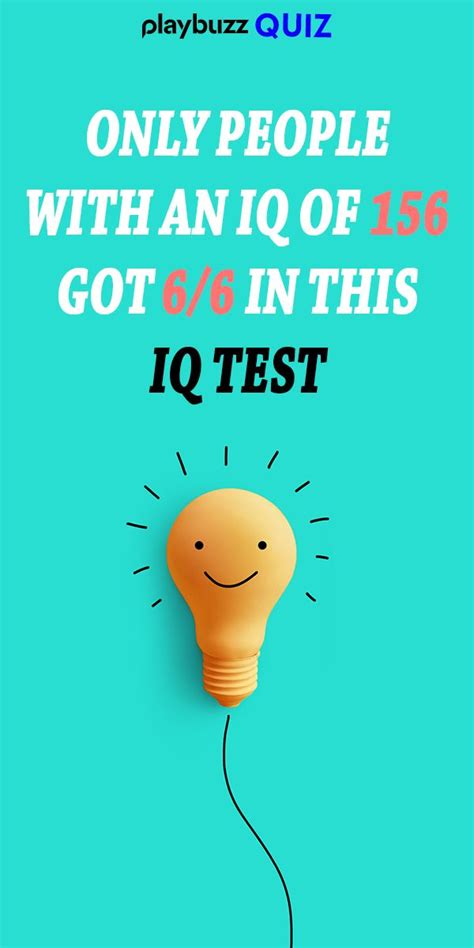 Only People With An Iq Of 156 Got 66 In This Iq Test Iq Test