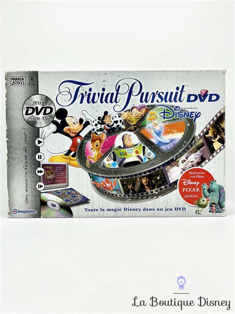 Jeu De Société Trivial Pursuit Dvd Édition Disney Parker Jeux De