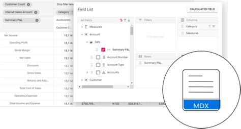 Asp Net Mvc Pivot Table Component Connecting Olap Cube Syncfusion