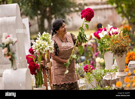 Zapotec Frau Grab Blumen Fotos Und Bildmaterial In Hoher Auflösung