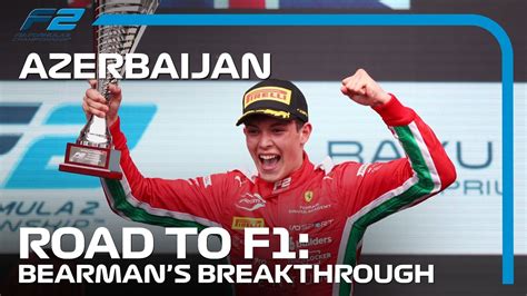 Video: Ferrari Driver Academy's Ollie Bearman becames first F2 driver ...