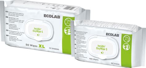 Ecolab Healthcare Incidin Oxywipe S