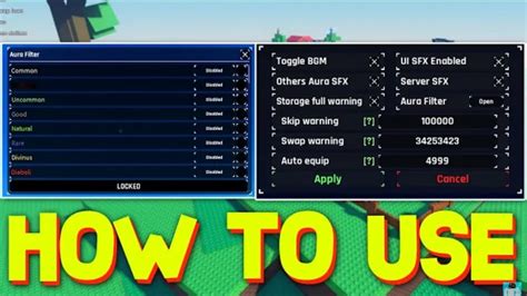 How To Use The Settings Properly In Sols Rng Roblox Solsrng Youtube