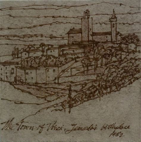 Leonardo da Vinci's birthplace Drawing by Gary Kaemmer | Fine Art America