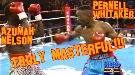 Pernell Whitaker Vs Azumah Nelson 1990 Hbo 1080p 60fps Youtube