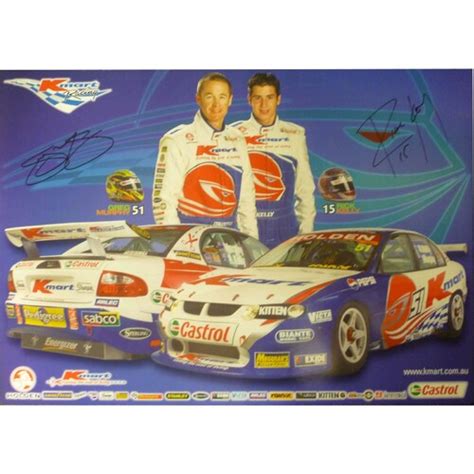 Holden Greg Murphy And Rick Kelly Signed Poster