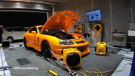 Video Brutal Hp Toyota Supra On The Dyno