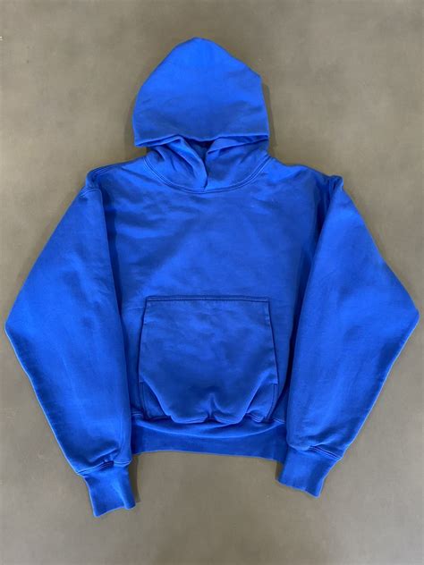 Gap Yeezy Gap Blue Hoodie | Grailed