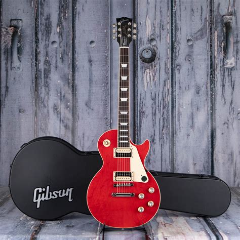 Gibson Usa Les Paul Classic Translucent Cherry For Sale Replay