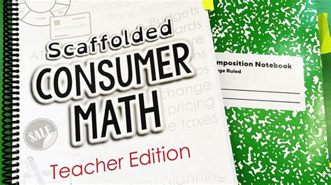 Scaffolded Math And Science Consumer Math Worksheets Library