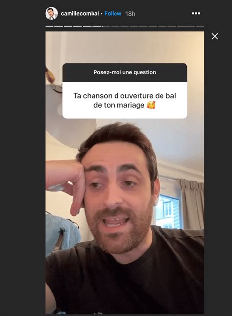 Camille Combal Avait Trop Honte Le Jour De Son Mariage Il Ne Sait