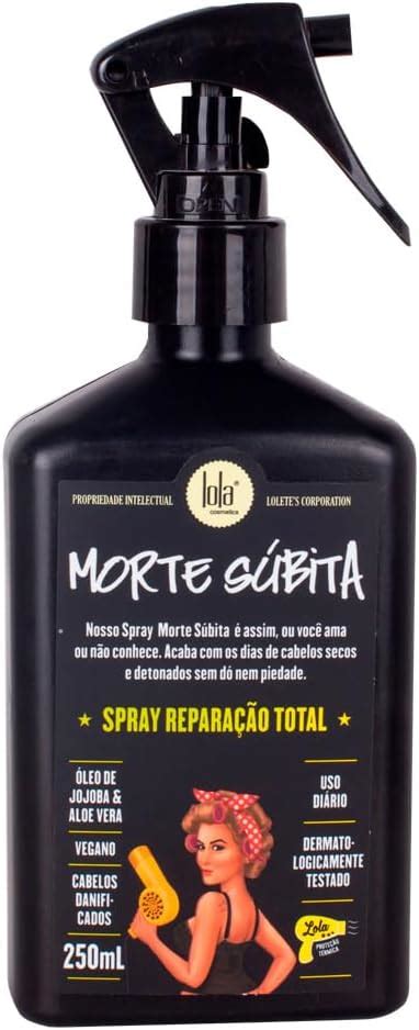 Lola Cosmetics Spray Morte Subita Reparação Total 250ml Amazon br