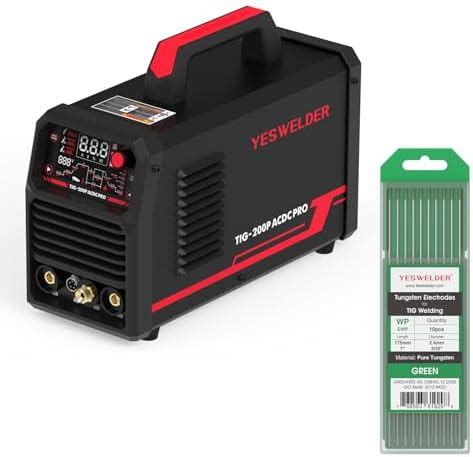 Yeswelder A Ac Dc Aluminum Tig Welder With Pulse Large Led Display