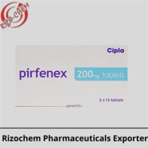 Pirfenex 200mg Tablet Rizochem Pharmaceuticals