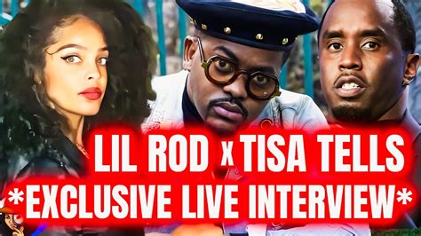 Exclusive Diddy S Male Accuser Lil Rod Speaks W Tisa Tells Live On The