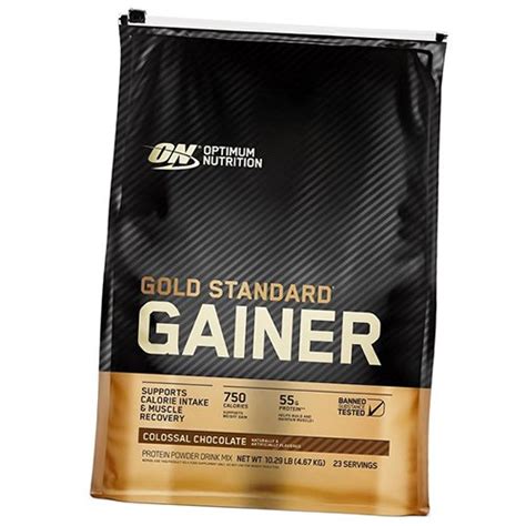 Гейнер, Gold Standard Gainer, Optimum nutrition 4600г Шоколад (30092003 ...