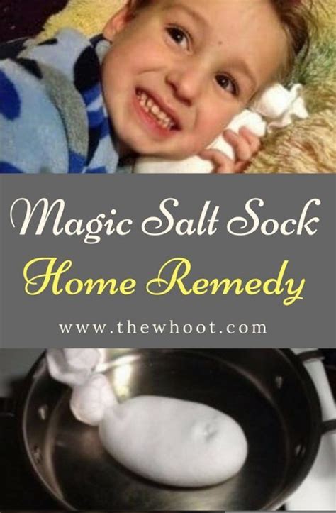 Magic Salt Sock For Ear Infections Video The Whoot Ear Infection Remedy Natural Ear