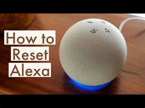 How To Reset Alexa Echo Dot 4th Generation YouTube