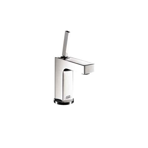 Hansgrohe Axor Citterio Chrome 1 Handle Single Hole Watersense Bathroom Sink Faucet With Drain