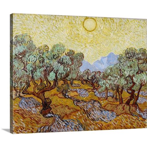 Vincent Van Gogh Stretched Canvas Prints Framed Art Prints Olive