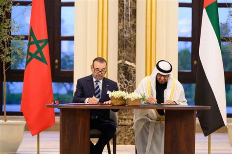 Le Maroc et les EEAU signent une déclaration pour un nouveau