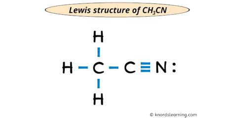 Lewis Structure Of Ch3cn With 6 Simple Steps To Draw