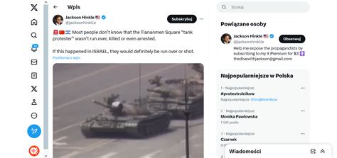 FakeHunter Czy nie było ofiar na placu Tiananmen bo to tylko