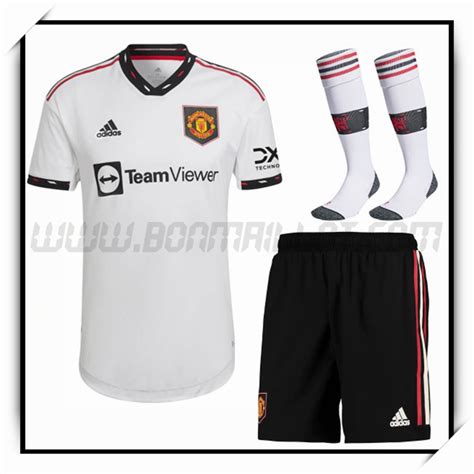 Boutique Vente Ensemble Maillot De Manchester United Exterieur Short