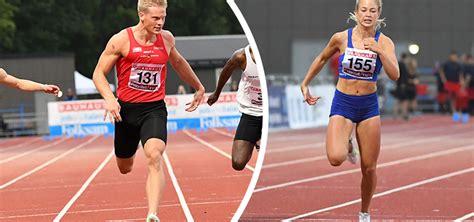 Övertygande Sm Guld På 100 Meter För Julia Henriksson Och Henrik