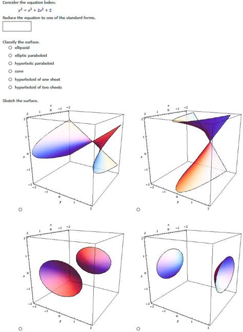 Solved Consider The Equation Below Y X 222 2 Reduce The