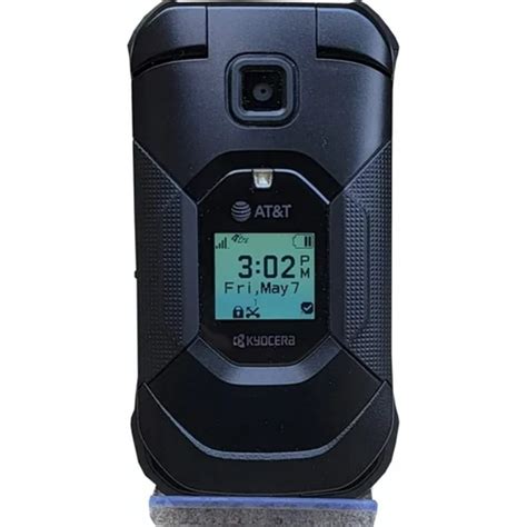 NEW! Kyocera DuraXE E4830 Flip Smart Rugged Flip Phone Unlocked ATT Tm ...