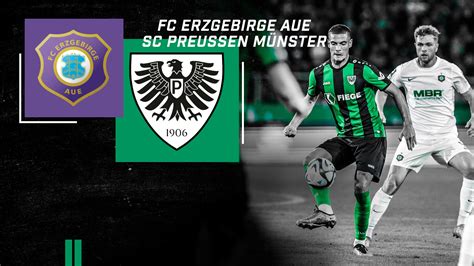 Heute Live Fc Erzgebirge Aue Sc Preu En M Nster Sc Preu En M Nster