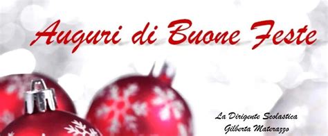 Auguri Di Buone Feste Istituto Comprensivo S Quasimodo