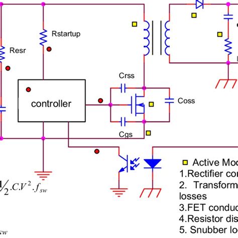 Smps Common Topology Losses In Standby Mode Download Scientific Diagram