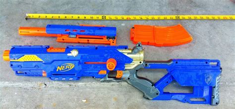 NERF GUN Longstrike CS-6 Blue Sniper Rifle | #1880366903