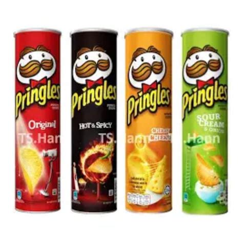 Pringles Potato Crisps Cheesy Cheese G Shopee Malaysia