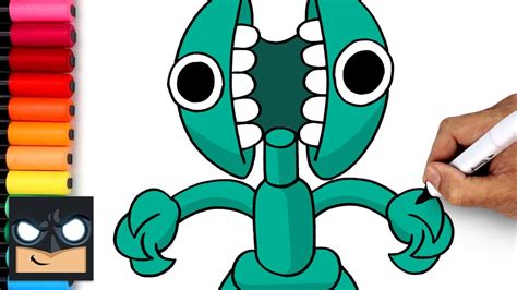 Rainbow Friends 🌈 How To Draw Teal Youtube