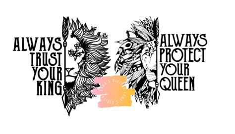 Always Protect Your Queen Always Trust Your King King Svg Etsy