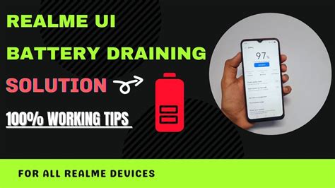 How To Solve Or Fix Realme Ui Battery Draining Issue In Realme C3 Or In