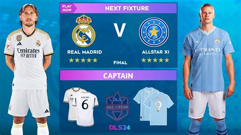 DLS 24 Real Madrid Vs Allstar XI Final Dream League Soccer 2024