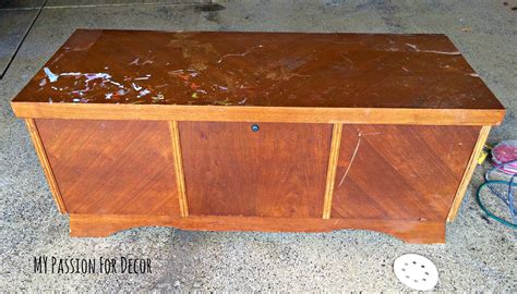 My Passion For Decor Easy Lane Chest Makeover Using Embellishments