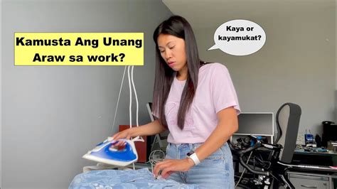 Kamusta Ang Unang Araw Sa Bagong Trabaho Hinde Ko Inasahan Na Gawin