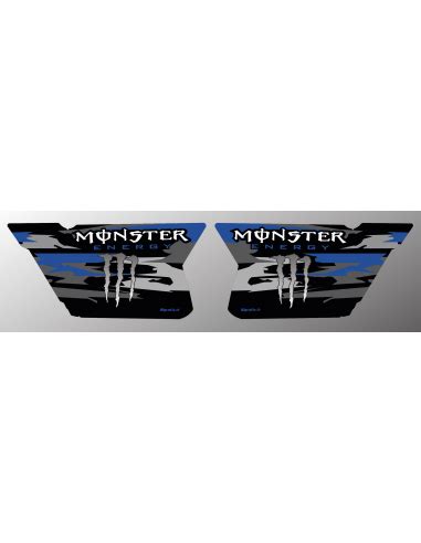 Kit Decoration Doors Cf Moto Zforce Blue Monster Edition Idgra