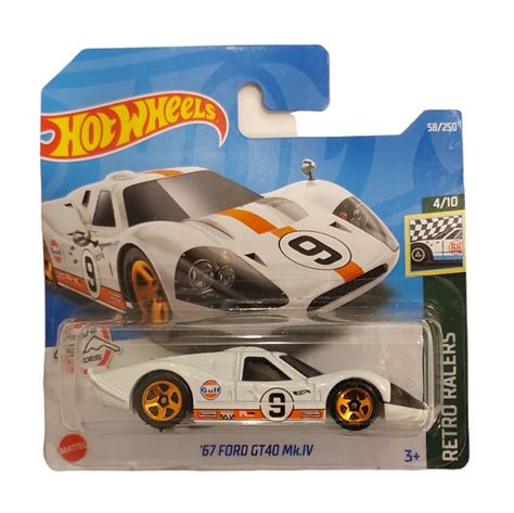 HOT WHEELS FORD GT MK IV RETRO RACERS HW Oficjalne Archiwum Allegro