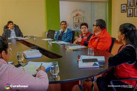 Municipalidad De Curahuasi Y Programa Aurora Articulan Esfuerzos Para