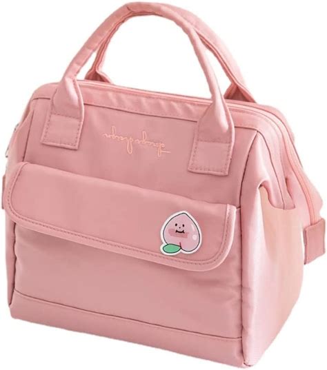 Richtrue Kawaii Lunch Bag For Girls Preppy Lunch Box Insulated Cute