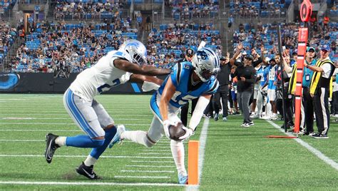 Nfl Analysis Preseason Week Lions Vs Panthers Busr